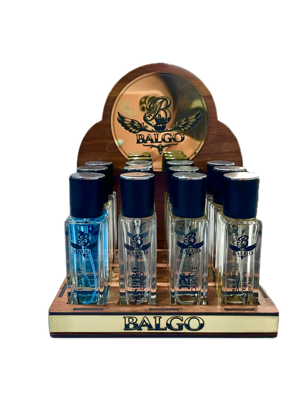 استند ۱۲ عددی عطر بالگوی ۳۰ میل حاوی ۱۲ رایحه ی بی نظیر و پرطرفدار